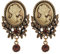 KESYOO 2 Stück Vintage Brosche Viktorianischen Cameo Pins Strass Brosche Pins Retro Brosche Pins für Frauen Mädchen Damen