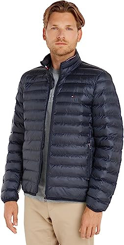 Tommy Hilfiger Herren Jacke Übergangsjacke, Blau (Desert Sky), 3XL