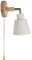 Wandleuchten Lampe Wandlampe Pendelleuchte E27 Moderne Industrial Lampe Wandleuchten Loft Deckenleuchte Mit Schalter für Schlafzimmer, Wohnzimmer, Korridor (Weiß)