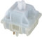 kutethy Gateron Switches Milky White Mechanical Keyboard Yellow 5pins for All MX Mechanical Keyboard(108 Pcs, White)