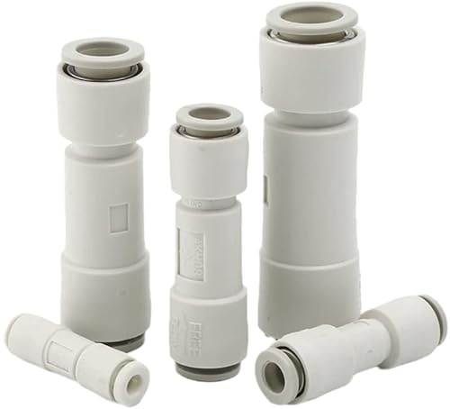 Pneumatik Rückschlagventil IQS ProLine 8mm beidseitig Druckluft-Rüchschlag Schnellverbinder (Ø 8mm)