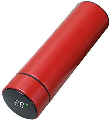 Htopse portable avec affichage intelligent de la température Bouteille d'eau isotherme Bouteille intelligente Tasse à café de voyage