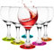Glasmark Krosno Set De A Pied 6X220Ml Verre A Pied Verre Rouge À Blanc Lavable Au Lave-Vaisselle