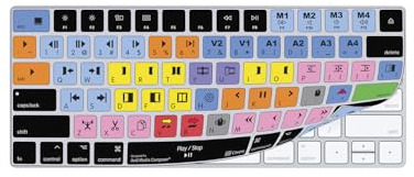 KB Covers Avid Media Composer Tastaturabdeckung, kompatibel mit Magic Keyboard (2016–2021)
