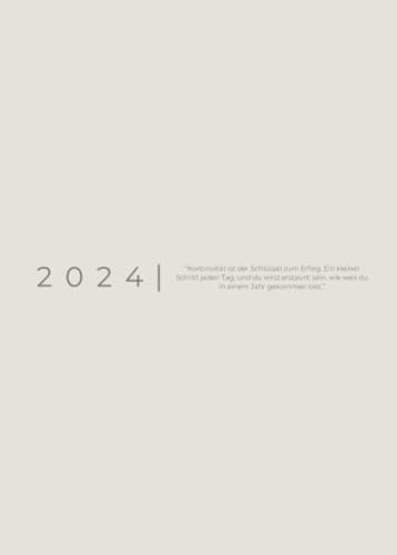 2024 Planer | Kalender, Termine und To-Do Liste im kompakten A6 Format