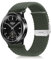 Niboow 22mm Intrecciato Cinturino per Xiaomi Watch S4/Watch S3/Watch S1/Watch S1 Pro/Watch S1 Active, Uomini Donne Sportiva Elastica Nylon Watch Band per Xiaomi Watch 2 Pro/Mi Watch - Verde