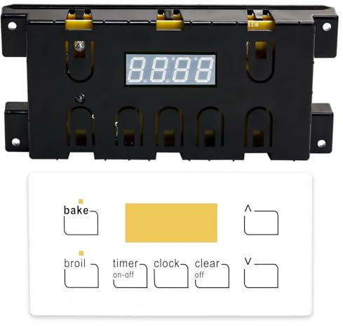 Oven Range Stove Clock Steuerplatine – ersetzt direkt Sears 5304518660 für Frigidaire 316455400 Backofen (weiß)