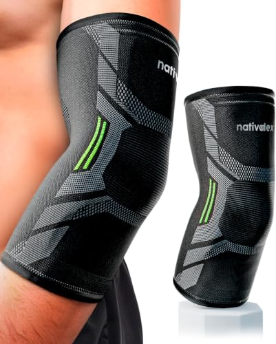 NativoDex Ellenbogenbandage, Tennisarm Bandage, Epicondylitis, Golferarm