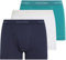 Calvin Klein Calzoncillos bóxer Hombre Pack de 3 Trunks con Logotipo en la Cintura, Multicolor (Shoreline, Snow HTHR, Lively Teal), XL