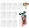 LALAGO Transparent Geschenktüten mit Griffen, 25 Stück Geschenktüten Transparent, Süßigkeitentüten, Wiederverwendbare Klare Geschenktüten für Shopping Boutique Hochzeit Geburtstag (20x15x7cm)
