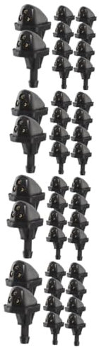 ULTECHNOVO 40 Pièces Buse D'essuie-glace Buse De Lave-glace De Voiture Buses De Lave-glace De Voiture Kit Mains Accessoires Automobiles De Voiture Gicleurs Pour Lave-glace Cuivre