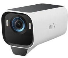 eufy Security eufyCam S3 Pro Add-on Camera, Solar Camera Outdoor Wireless, MaxColor Night Vision, 4K Security Camera with Solar Panel, Face Recognition AI, Expandable Local Storage, No Monthly Fee