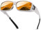 DUCO Herren und Damen Sonnenbrillen Polarisiert Unisex Brille UV400 Schutz Wrap Around Blendschutz Überbrille für Brillenträger Fit-over Polbrille (L Größe Weiß Rahmen Revo Rot Linse)