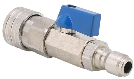 KESOTO High Pressure Washer Ball Valve Kit 3/8 or 1/4 NPT Quick Connector 4500 PSI for Power Washer Hose, 3 8in