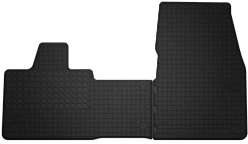 Wielganizator Automatten-Set – Passend für BMW I3 L01 (2013-2022) – Gummimatten – Autozubehör – Auto Fußmatten – 2-teilig – Schwarz