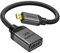 Silkland Micro HDMI to HDMI 2.1 Adapter, 8K@60Hz 4K@240/144/120Hz, eARC, HDR, Dolby Vision Atmos, HDCP, 48Gbps Compatible with Raspberry Pi 5/4, Camera, Portable, Monitor, TV