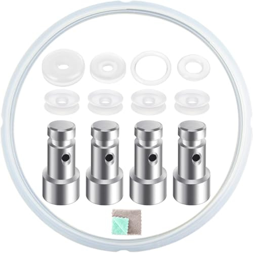 EATBALE Soupapes à Flotteur Joint en Silicone Pièces de Rechange pour autocuiseurs XL / YBD60-100 / PPC780 / PPC770 / PPC790, pour 5/6 / 8 pintes Bague d'étanchéité Flotteur Kit d'accessoires