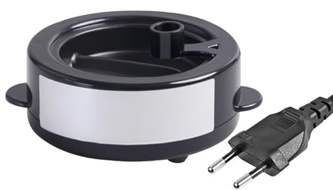Wsymxuo Hot Glue Melting Pot Elektrischer Schmelztiegel Heißklebe Dipping Skillet Mini Schmelzmaschine Aus Pp Material mit Rutschfester Basis für Basteln DIY