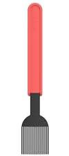 Mepal - Backpinsel Chef it - Weiche und Flexible Silikonborsten - Hitzebeständiges Silikon: bis zu 250°C - Spülmaschinengeeignet - Küchenutensilien - 22 cm - Coral