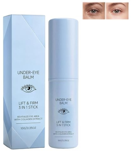 Undereye Primer Stick, Augenpflege-Stick, Gegen Augenringe, Schwellungen und Feine Linien, 10g (1, 10g)