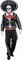 Spooktacular Creations Herren Tag der Toten Kostüm Mariachi Senor Kostüm Set Halloween Dress Up Party, Dia de Los Muertos (medium)