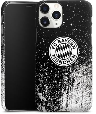 DeinDesign Premium Case kompatibel mit Apple iPhone 11 Pro Smartphone Handyhülle Schutzhülle matt FC Bayern München Offizielles Lizenzprodukt FCB