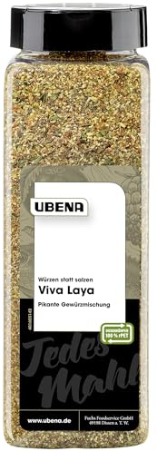 Ubena Foodservice - Viva Laya Pikant Gewürzmischung | 500 g Gewürzstreuer | Für Großverbraucher, Gastronomie und Restaurants