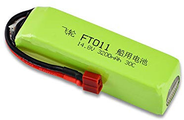 WYGUO 4S 30C Lipo Akku Ersatz für Feilun FT010 Ft011 RC Boat RC Truck Helicopter Boat Remote Control(14.8V 3200mAh)