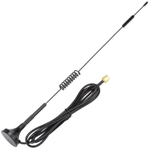Antena de 433 MHz Alta Ganancia 10dbi Módulo Inalámbrico Macho SMA Base Magnética Adecuada para Varios Conectores SMA