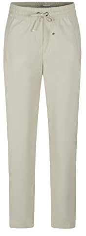 Raffaello Rossi Damen Joggpant Sanela in veganem Sommerleder, Farbe:grün, Größe:40