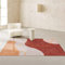Babyzimmer Teppich Junge Antirutschmatte Teppich Farblich passender roter Kinderzimmerteppich weich rutschfest Nicht einlaufend Carpet Living Room Teppich Badezimmer 120X200cm