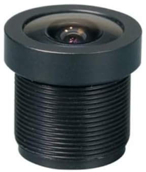 Mini Lente Grandangolo 2.1mm per telecamere CCTV videosorveglianza board cameras angolo 150 gradi