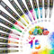 Goffii Glitzerstifte, Zauberstifte, 15 glänzende Konturenstifte Set, magische metallische Zauberstifte für Mitgebsel, Kindergeburtstag, Einschulung, Mädchen, Geschenke, Weihnachtskarten, Adventskalend