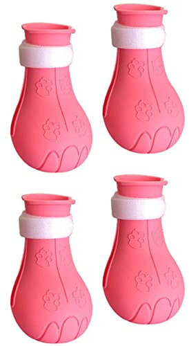 Cat Claw Covers, Cat Shoes, 4PCS Kitten Foot Cover Prevent Scratch Versatile Silicone Cat Foot Cover Cat Claw Caps Cat Nail Caps for Cat Bathing and Examination
