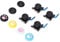 Joycon Joystick Replacement, QM2107101 Joystick Replacement Kit Joystick Replacement with Joystick Caps for Switch for Switch Lite Joycon Console