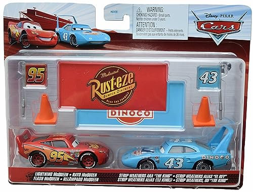 Disney Pixar Cars Lightning McQueen und der König