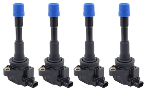Zündspule Zündmodul Motor Zündung Zündspulen Stabzündspule Zündeinheit Zündanlage für Civic 8 Civic VIII 2005-2011 Civic VII Civic 7 2003-2005 Jazz III 2008-2009 Jazz II 2002-2008 1.2 1.3 1.4