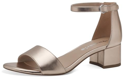 Tamaris Femme Damen 1-28295-42 Sandale à Talon, Rose Gold, 37 EU