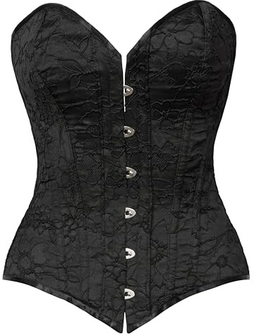 Cottelli Party Damen Corsage Schwarz XL