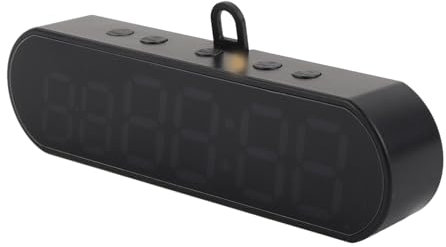 Greensen Fitnessstudio-Timer, Intervall-Stoppuhr, 1000 MAh, USB-Fitnessuhr, Erinnerung an Niedrigen Batteriestand, Tragbar, ABS, für Heim-Fitnessstudios und Schulen