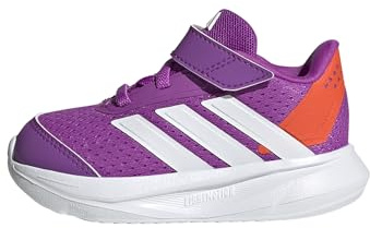adidas Unisex Baby Duramo SL2 Shoes Infants, Purple Burst/FTWR White/Impact Orange, 5.5 UK Child
