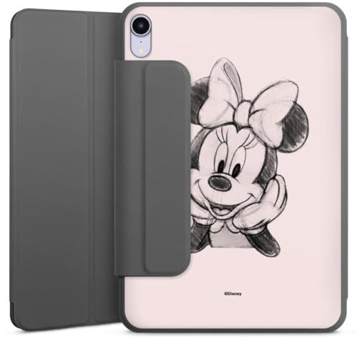 DeinDesign Coque Compatible avec Apple Apple iPad Mini 6. (2021) Coque pour Tablette étui Minnie Mouse Produit sous Licence Officielle Disney
