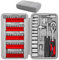 Hi-Spec 69pc Compact DIY Tool Kit Set in a Box Case. Home & Garage Screw Driver Bits, 1/4 Metric Sockets & Wrench Handles