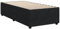 vidaXL Bettgestell, Bettrahmen mit Lattenrost, Einzelbett Polsterbett für Schlafzimmer, Bett Schlafzimmerbett, Schwarz 90x200cm Samt