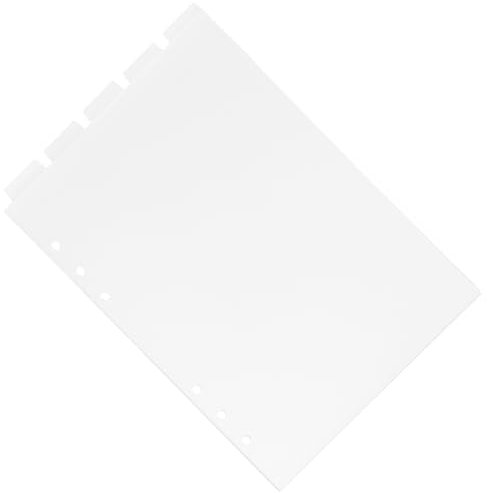 HOODANCOS Campus Notebook Index Teiler Abnehmbare Binder Tabs für A5 Notebook Versorgung
