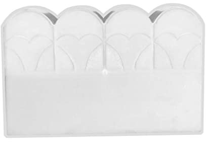 Molde de plástico para bordes de jardín, para parterres, hormigón, bordes de ladrillo, decoración para césped, patio, jardín, césped, piscina, estanque
