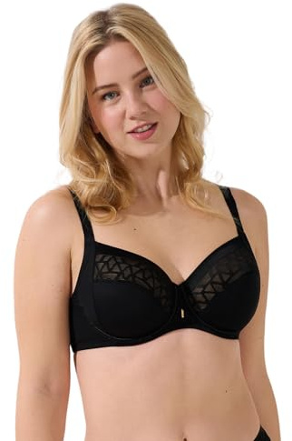 Lisca Bügel BH Opal | Bügel für optimalen Halt | für große Größen geeignet: Cups F - H | verstellbare Träger | 70-95 F-H