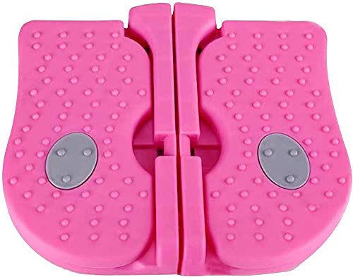 LLMTYO Stepper, Multifunktionaler Fitness-Stepper, Tragbarer Beintrainer, Geeignet für Zuhause, Büro ? (Pink)