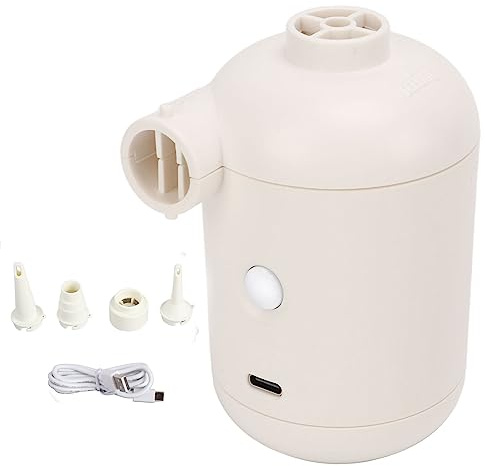 USB Electric Air Pump 2A DC5V Universal Portable Inflator Pump with Air Nozzles for Sofa Lifebuoy Inflatable Furniture Travel Outdoor Activities