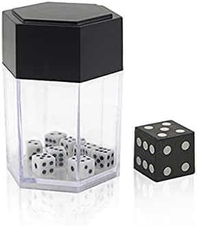 Clockjuan 1 bomba de cubo negro, trucos de magia, dados de explosión, accesorios para magos, primeros planos, ilusiones de carretera, trucos, mentalismo, kits de magia y accesorios